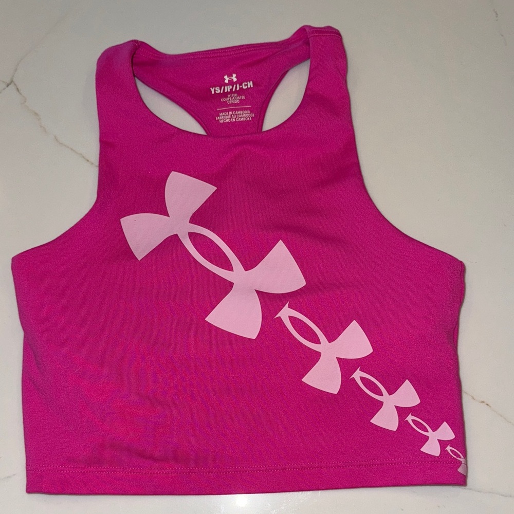 Under Armour Fuchsia Sports Top
